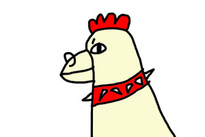 punk chicken