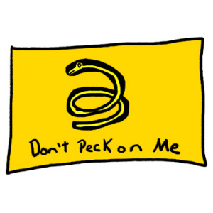 The official flag of the Garter Snake Party.